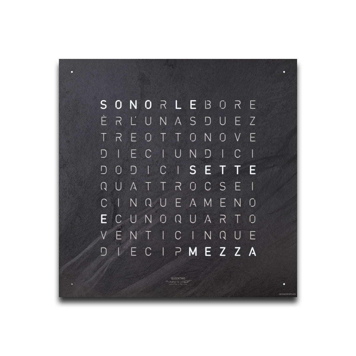 Qlocktwo Earth 45