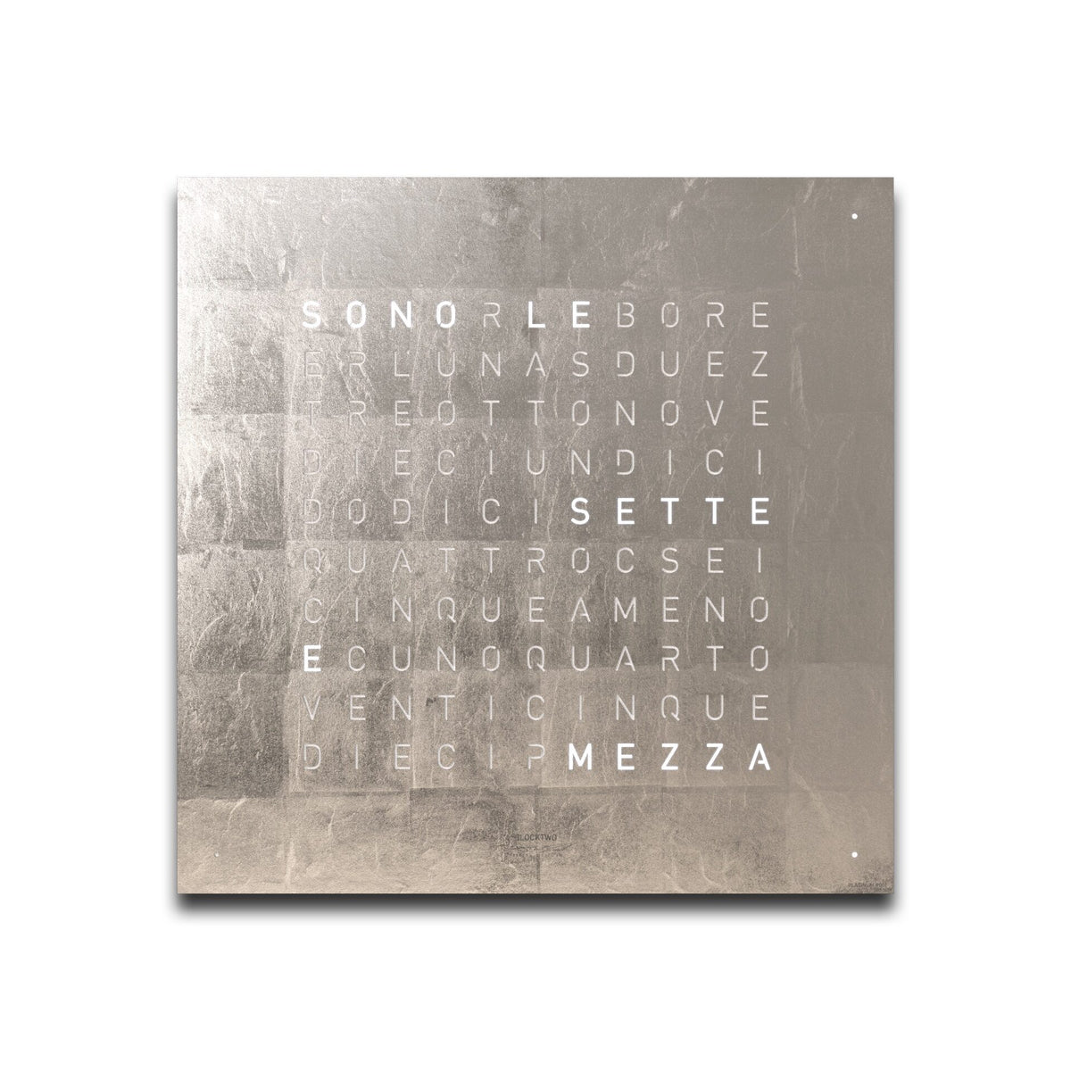 Qlocktwo Earth 45