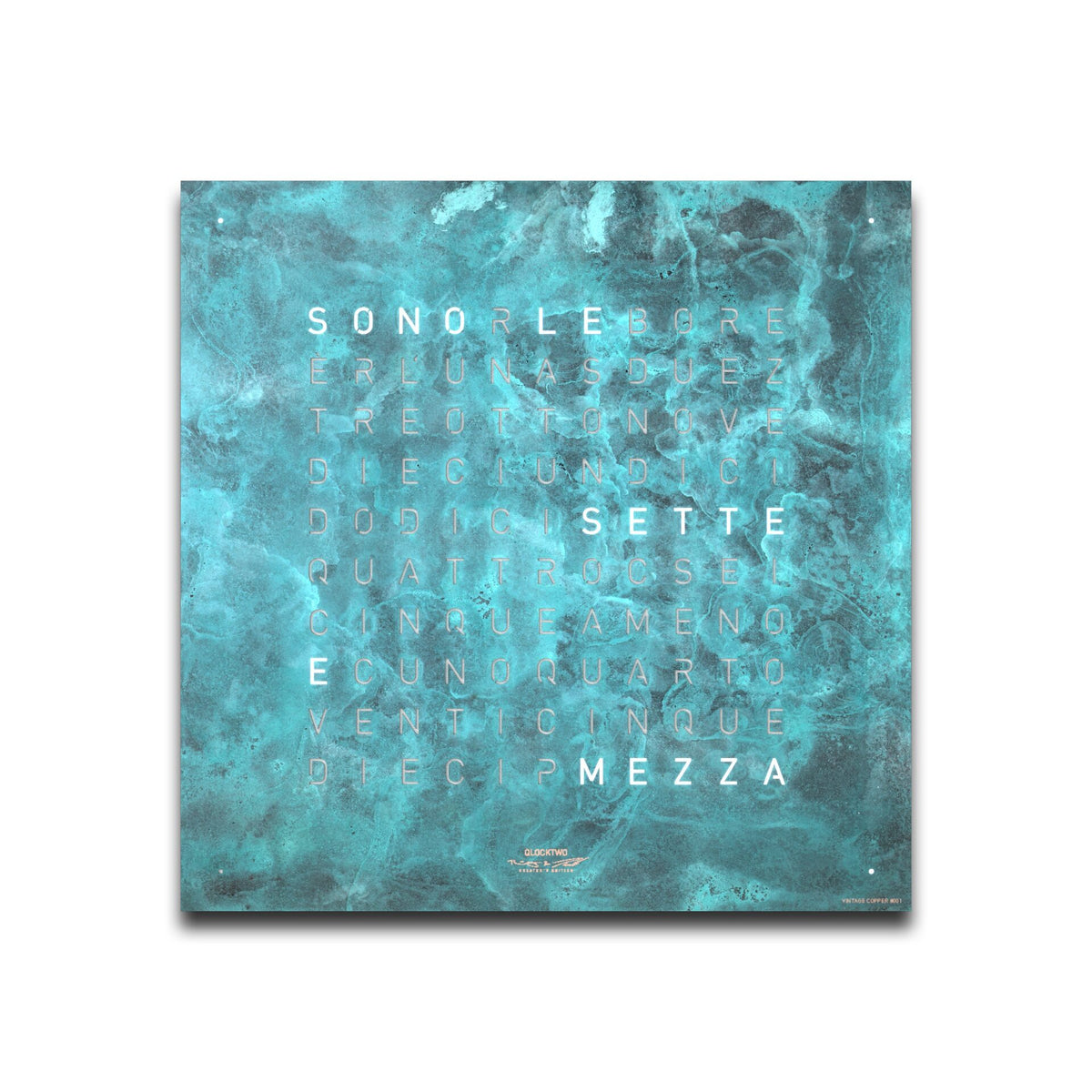 Qlocktwo Earth 45