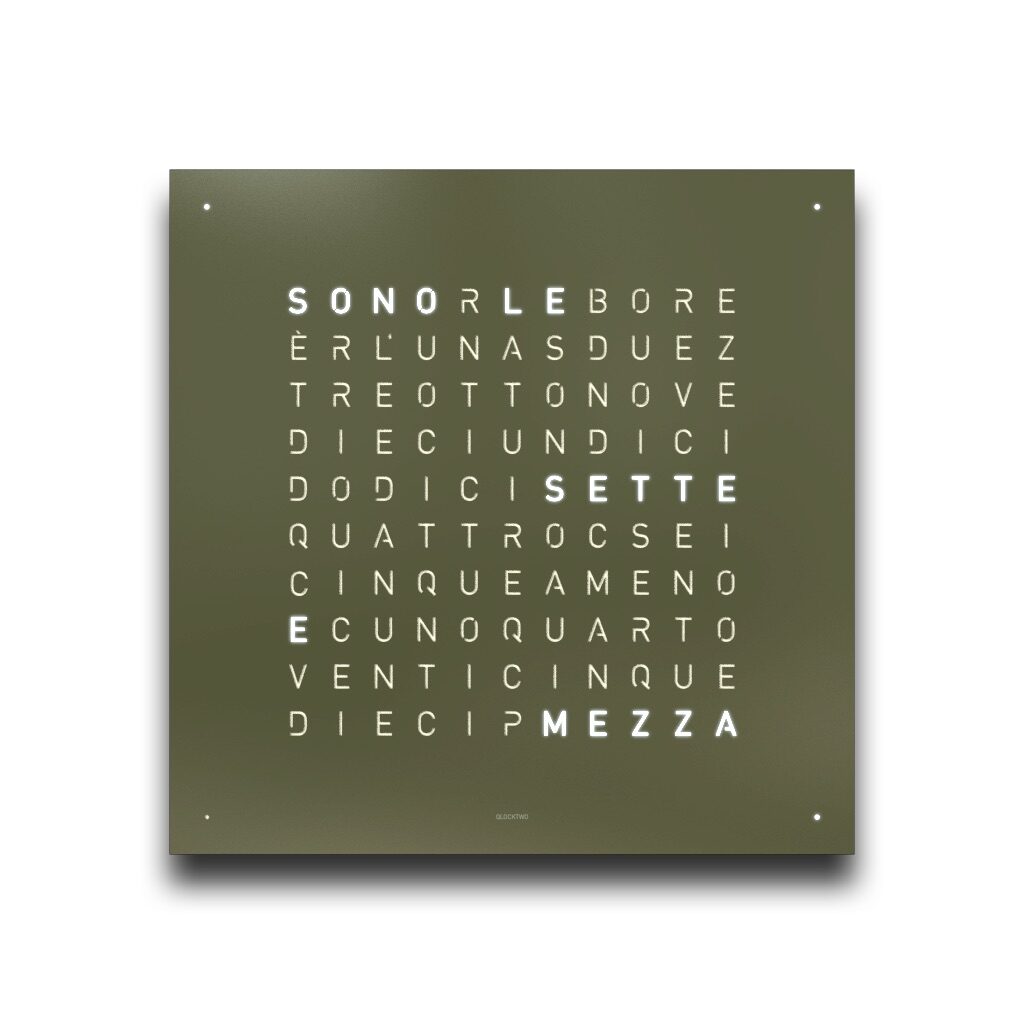 Qlocktwo Earth 45