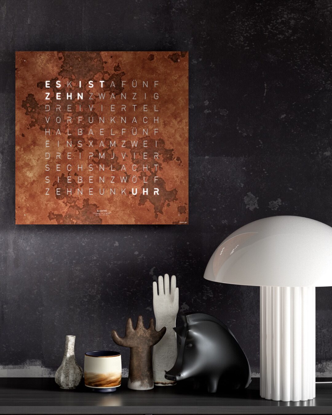 Qlocktwo Earth 45