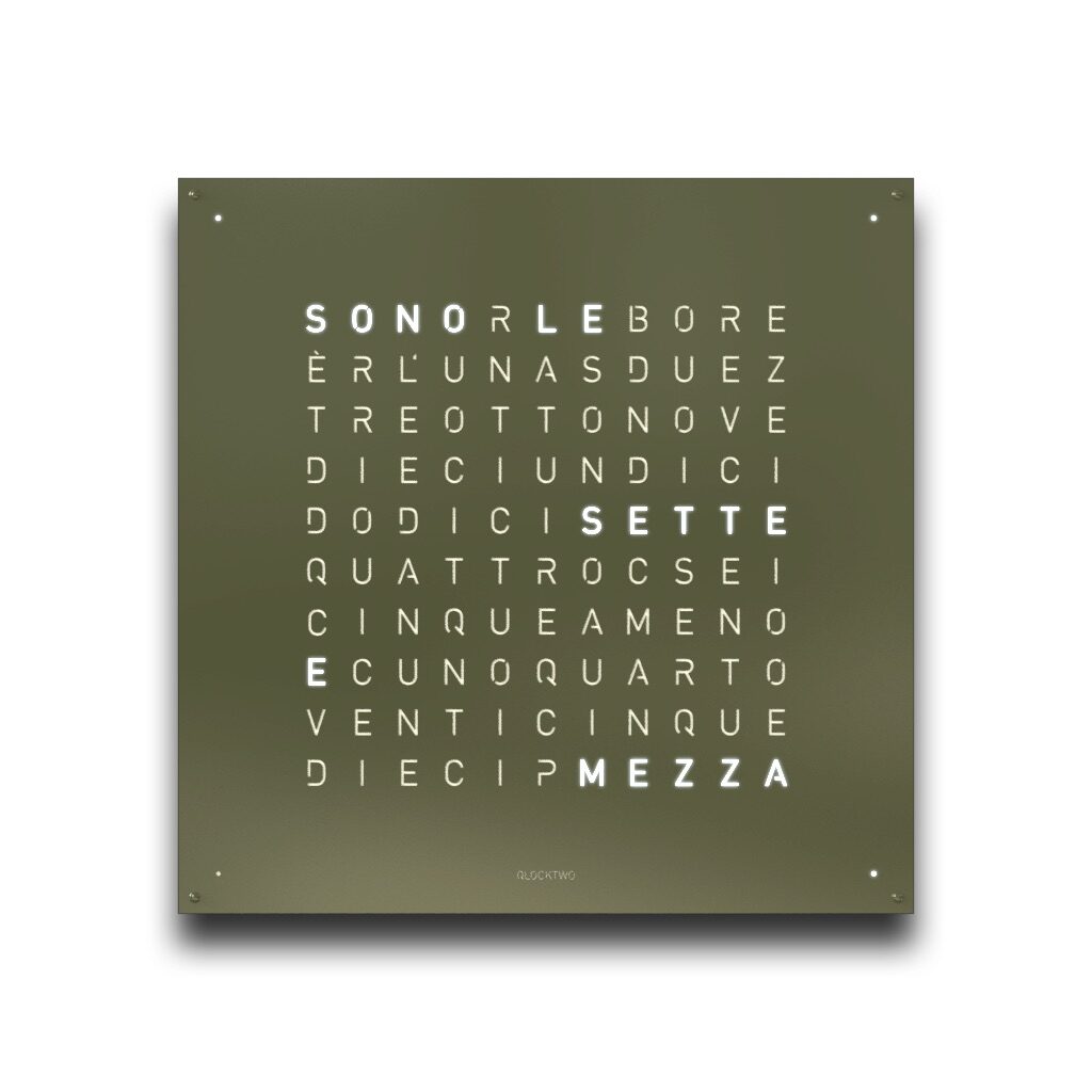 Qlocktwo Earth 90